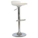 Silla de Bar Air Giratoria Blanca – Diseño Moderno y Ajuste Personalizado