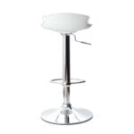 Silla de Bar Air Giratoria Blanca – Diseño Moderno y Ajuste Personalizado - Imagen 5