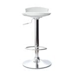 Silla de Bar Air Giratoria Blanca – Diseño Moderno y Ajuste Personalizado - Imagen 3