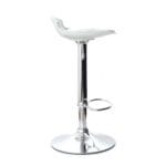 Silla de Bar Air Giratoria Blanca – Diseño Moderno y Ajuste Personalizado - Imagen 2