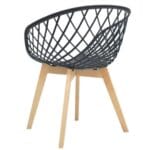 Silla Alma Decorativa Negra - Diseño Moderno y Funcional - Imagen 3