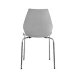 Silla Brenda Decorativa Gris – Diseño moderno y resistente - Imagen 2
