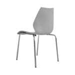 Silla Brenda Decorativa Gris – Diseño moderno y resistente - Imagen 3