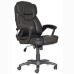 Silla City Presidencial Negra – Elegancia y comodidad para oficinas ejecutivas