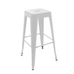 Silla de Bar Cloe Blanca – Diseño minimalista y resistente