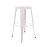 Silla de Bar Cloe Blanca – Diseño minimalista y resistente - Imagen 3