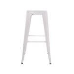 Silla de Bar Cloe Blanca – Diseño minimalista y resistente - Imagen 2