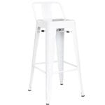 Silla de Bar Cloe con Espaldar – Diseño resistente y minimalista