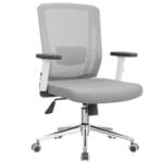 Silla Delphi Gerencial Blanco Aluminio  – Ergonomía y diseño ejecutivo