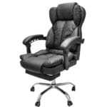 🪑 Silla Delta Presidencial con Reposapiés – Máximo confort y elegancia ejecutiva