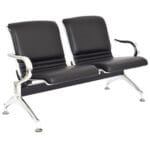 SILLA DE ESPERA TANDEM 2 ASIENTOS TAPIZADO COMPLETO - Imagen 2
