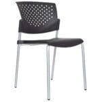 🪑 Silla Butterfly Fija Negra – Comodidad y Estilo para Espacios Corporativos - Imagen 2
