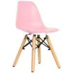 Silla Eames Kids Decorativa Rosa – Diseño icónico para los más pequeños