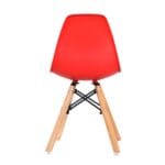 Silla Eames Kids Decorativa Roja – Diseño icónico para los más pequeños - Imagen 3