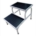 ESCALINATA METÁLICA DE 2 PELDAÑOS