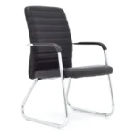 🪑 Silla Isis Cuero Trineo Fija – Estilo Ejecutivo y Comodidad Profesional - Imagen 4