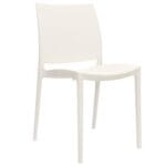 Silla Kiro Moderna Blanco – Diseño minimalista y funcional