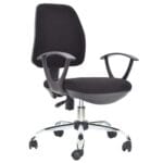 🪑 Silla Lee Semireclinable Cromada – Comodidad y Estilo para Oficina
