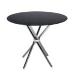 ⚫ Mesa Nodos Vidrio Negro Marmoleado – Diseño Moderno y Resistente - Imagen 2