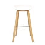 Silla de Bar Misuri Blanca – Diseño moderno y funcional - Imagen 4