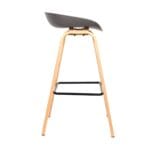 Silla de Bar Misuri Gris – Diseño moderno y funcional - Imagen 2