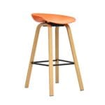 Silla de Bar Misuri Naranja – Diseño moderno y funcional