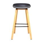 silla de bar misuri negra