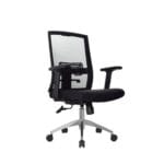 Silla Monk Ejecutiva Aluminio – Ergonomía Moderna y Confort Profesional