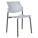 🎬 Silla Movie Fija Gris – Diseño Moderno y Resistente - Imagen 2