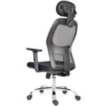 Silla Noruega Presidencial Cromada – Confort y Funcionalidad Ejecutiva - Imagen 2
