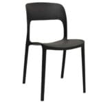 Silla Obi Decorativa Negra – Estilo y Funcionalidad - Imagen 2