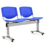 Silla de Espera Prisma de 2 Asientos Azul – Funcionalidad