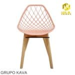 SILLA TURIA DECORATIVA SALMON - Imagen 3