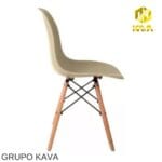 Silla Eames Nordica Beige Decorativa Moderna - Imagen 5