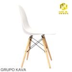 Silla Eames Nórdica Blanca Decorativa – Diseño moderno y funcional - Imagen 2