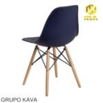 Silla Eames Nórdica Azul: Diseño Moderno y Funcional - Imagen 2