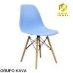 🪑 Silla Eames Nórdica Celeste Sofisticada – Diseño Escandinavo Elegante - Imagen 4