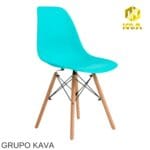 Silla Eames Nórdica Turquesa: Diseño Moderno y Funcional