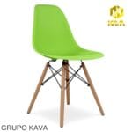 Silla Eames Nórdica Verde  Sofisticada - Imagen 2