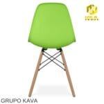 Silla Eames Nórdica Verde  Sofisticada - Imagen 5