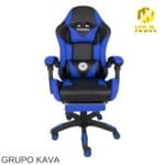 SILLA GAMER NX AZUL ERGONÓMICA - Imagen 2