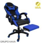 SILLA GAMER NX AZUL ERGONÓMICA - Imagen 3