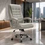 silla shiny beige
