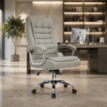 silla shiny beige