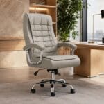 silla shiny beige