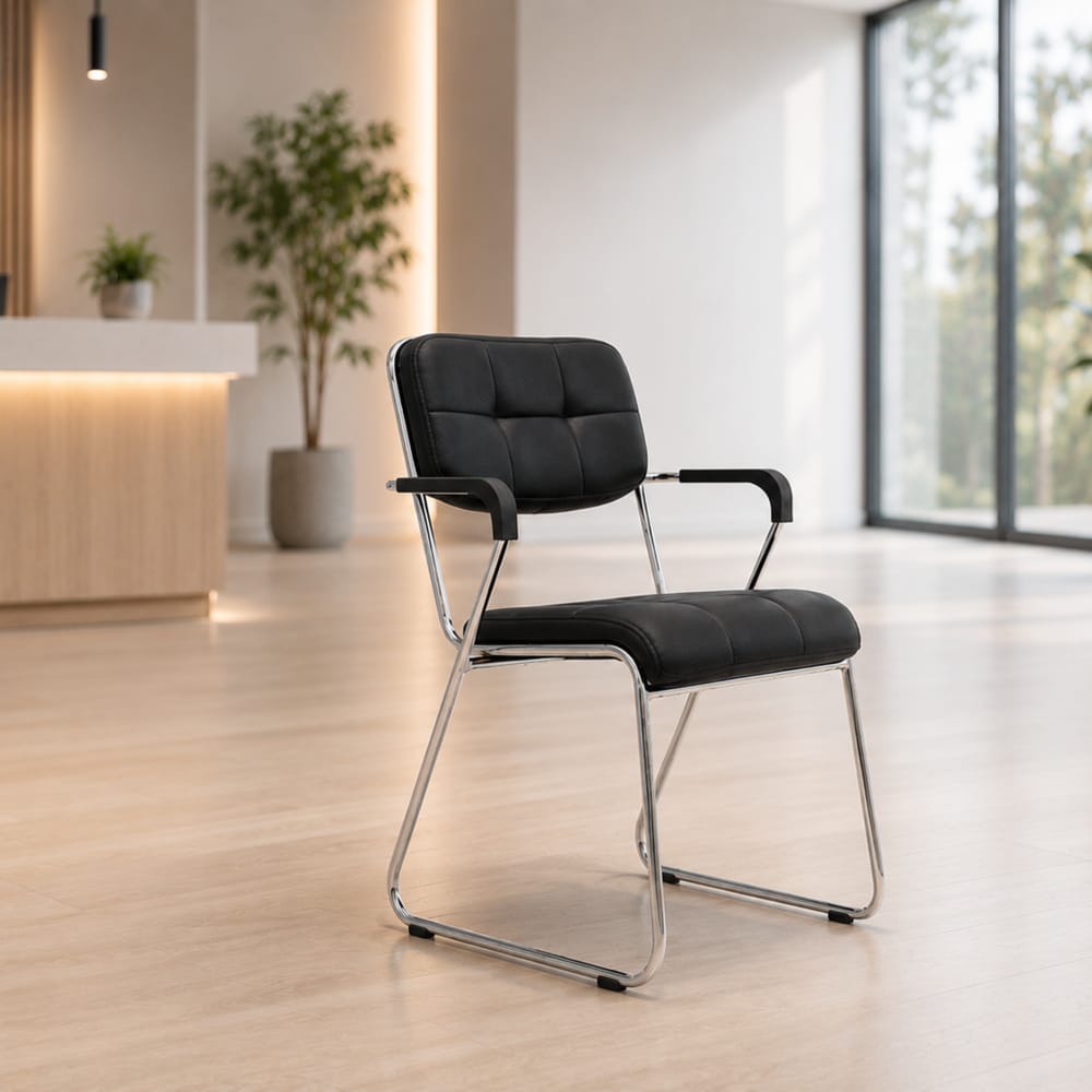 🪑 Silla Jade Trineo Fija – Comodidad y Diseño Funcional para Oficinas