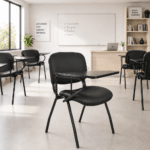 🪑 Silla Isósceles con Carpeta Universitaria – Funcionalidad Académica y Diseño Resistente
