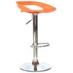 Silla de Bar Tribeca Giratoria Naranja – Estilo y Comodidad para tu Espacio