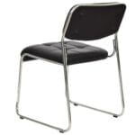🪑 Silla Viva Trineo Acolchada Tapizada en Cuerina - Imagen 2