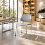 🎬 Silla Movie Fija Gris – Diseño Moderno y Resistente